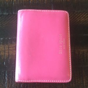 Pink leather Kate Spade wallet